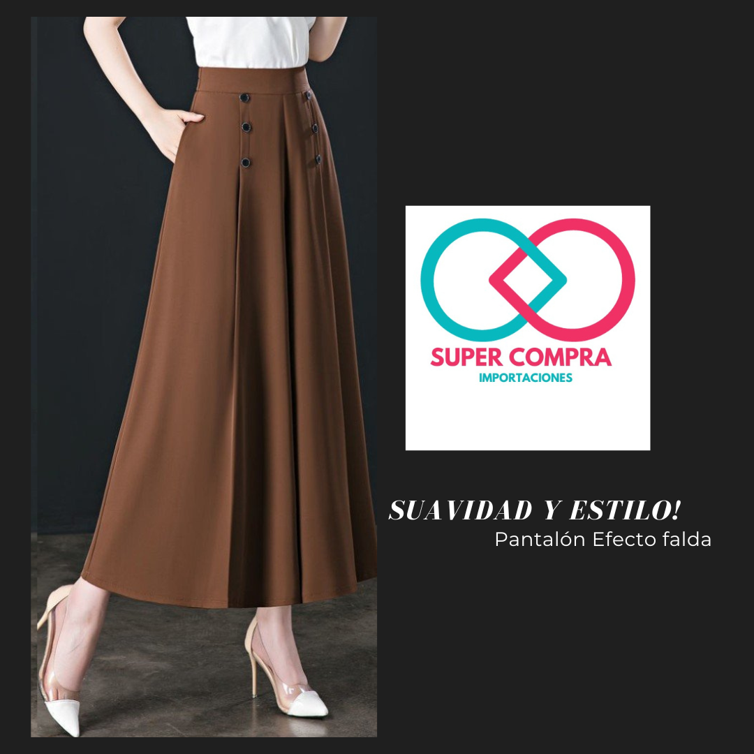 Pantalones Efecto falda