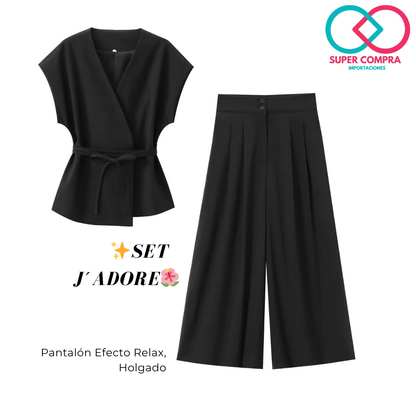 Blusa y Pantalón Holgado SET  J´ADORE🌺