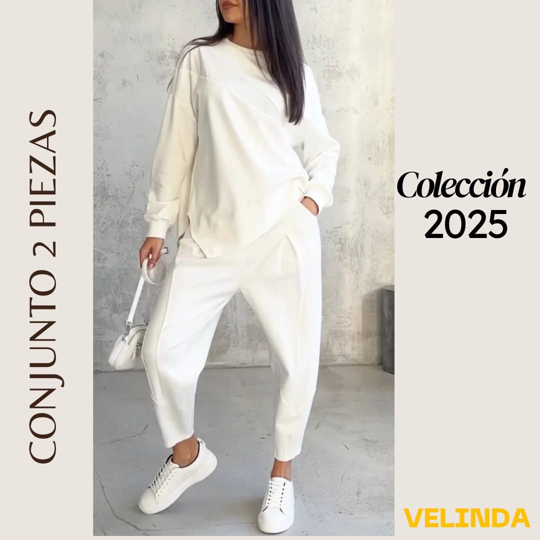 👋 ¿Lista para robar miradas con Conjunto de 2 Piezas Velinda? 🌟